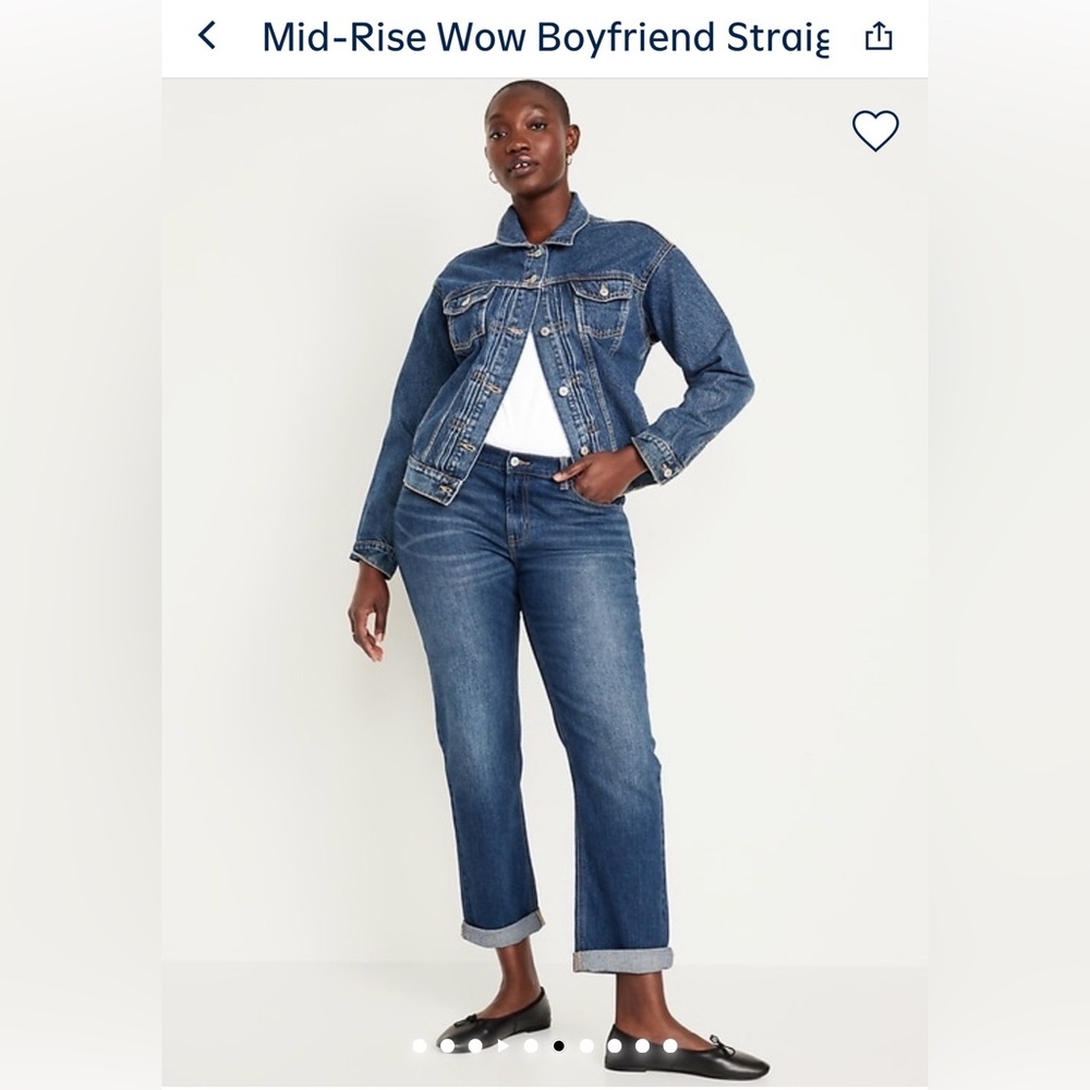 Old Navy Midrise Wow Boyfriend Jean